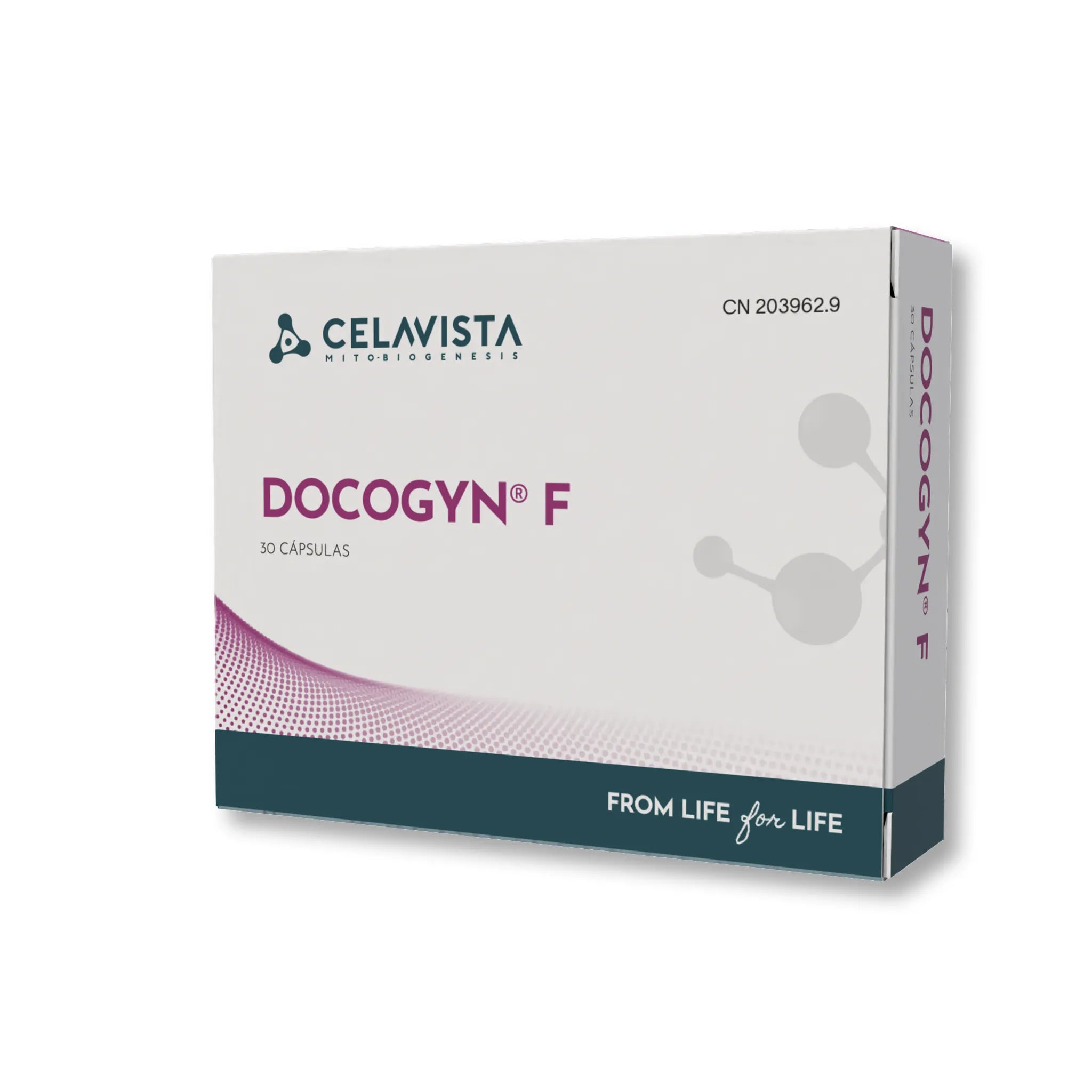 Suplemento Docogyn F - Preserva y prolonga período fértil mujer