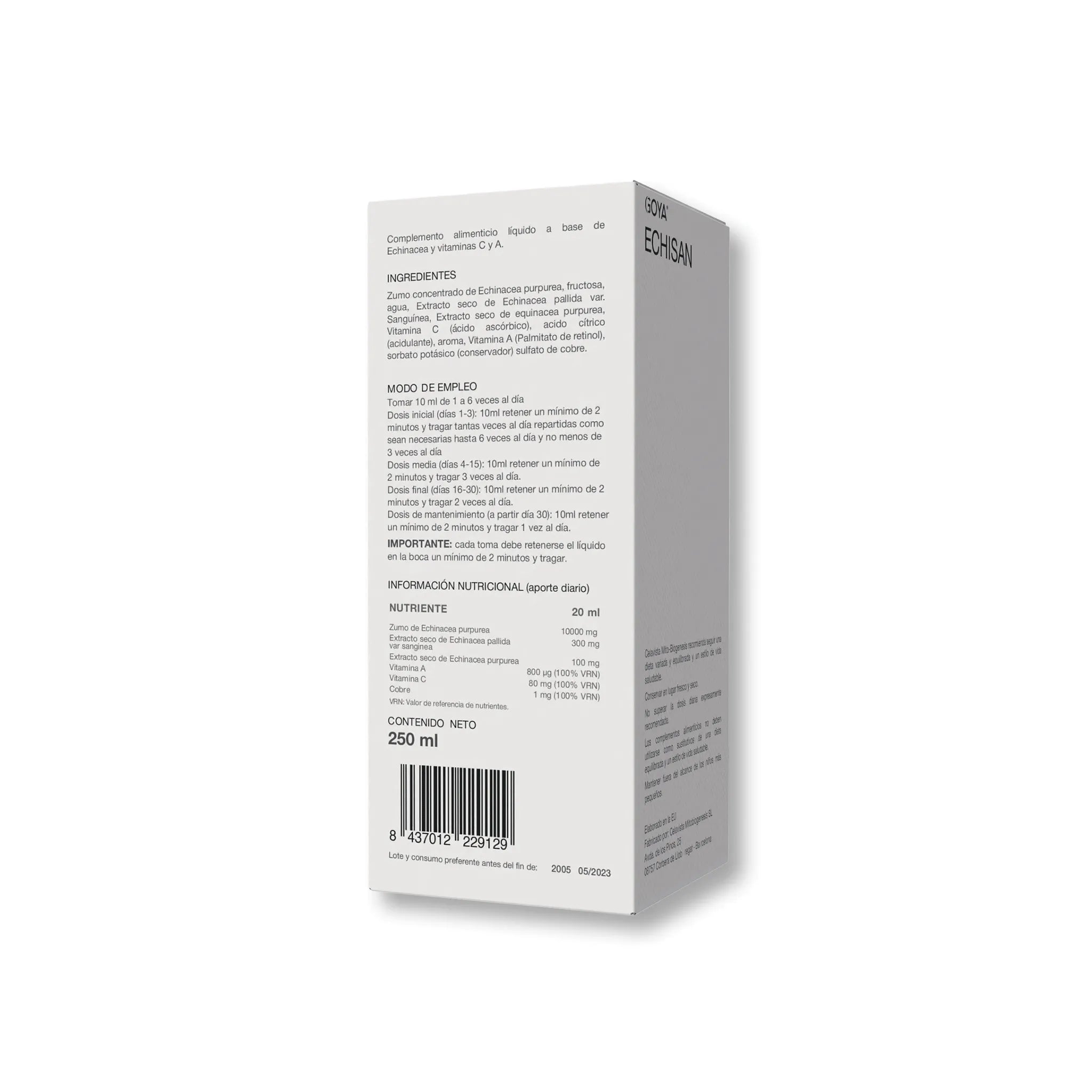 Echisan solución bebible refuerza defensas infecciones respiratorias