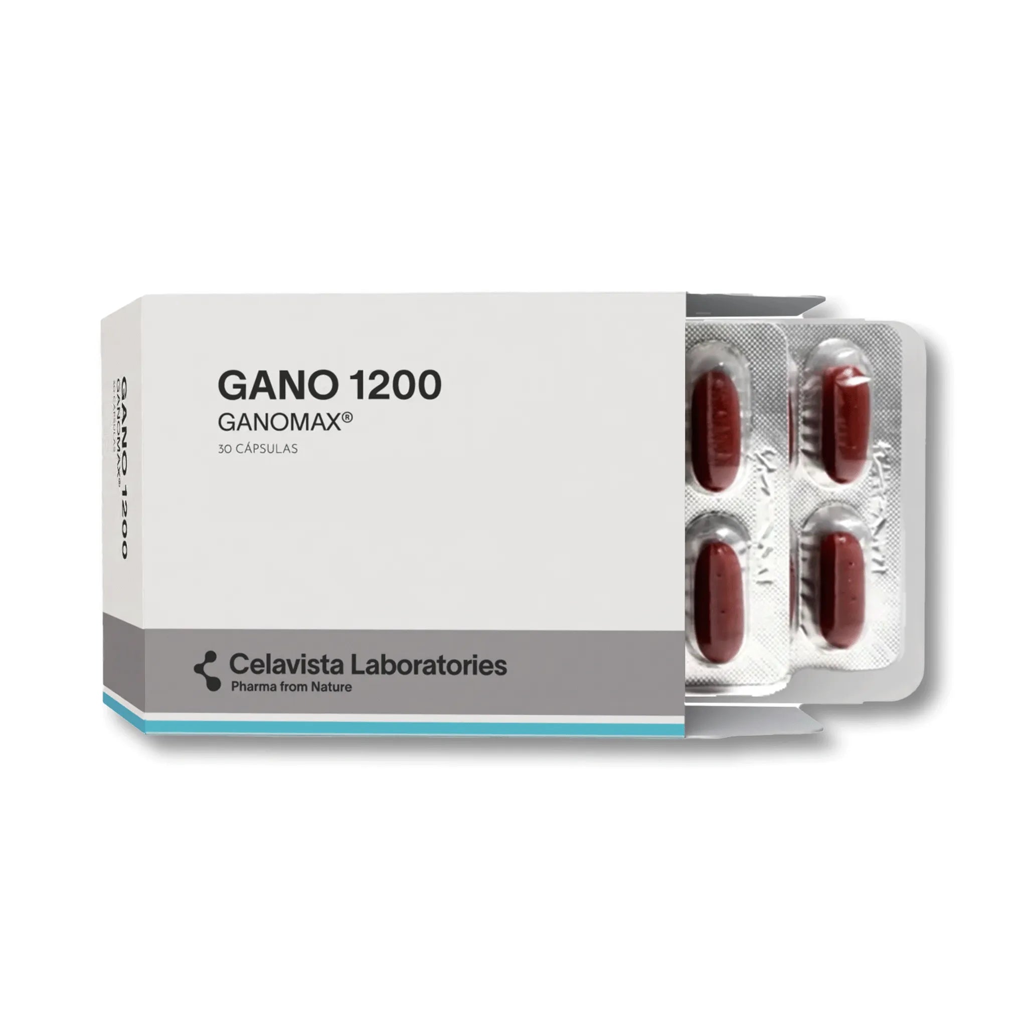 Gano 1200 Celavista - Hongo Reishi inmunidad defensas naturales