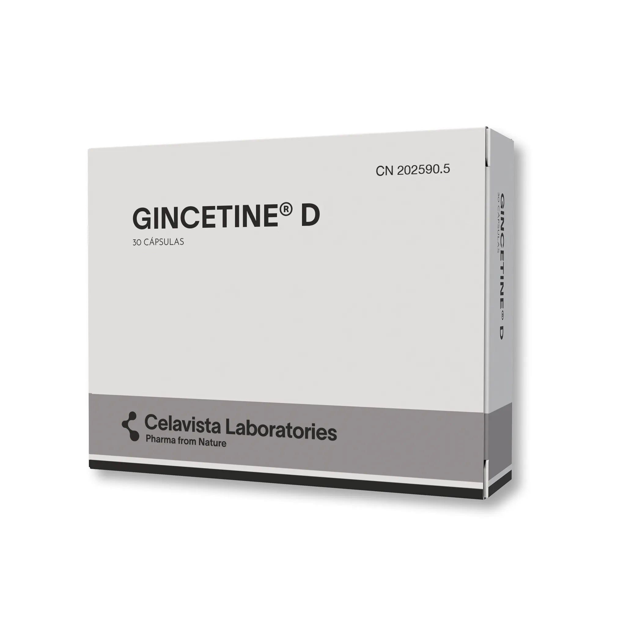 Suplemento Gincetine D adaptógeno - Reduce fatiga crónica y agotamiento