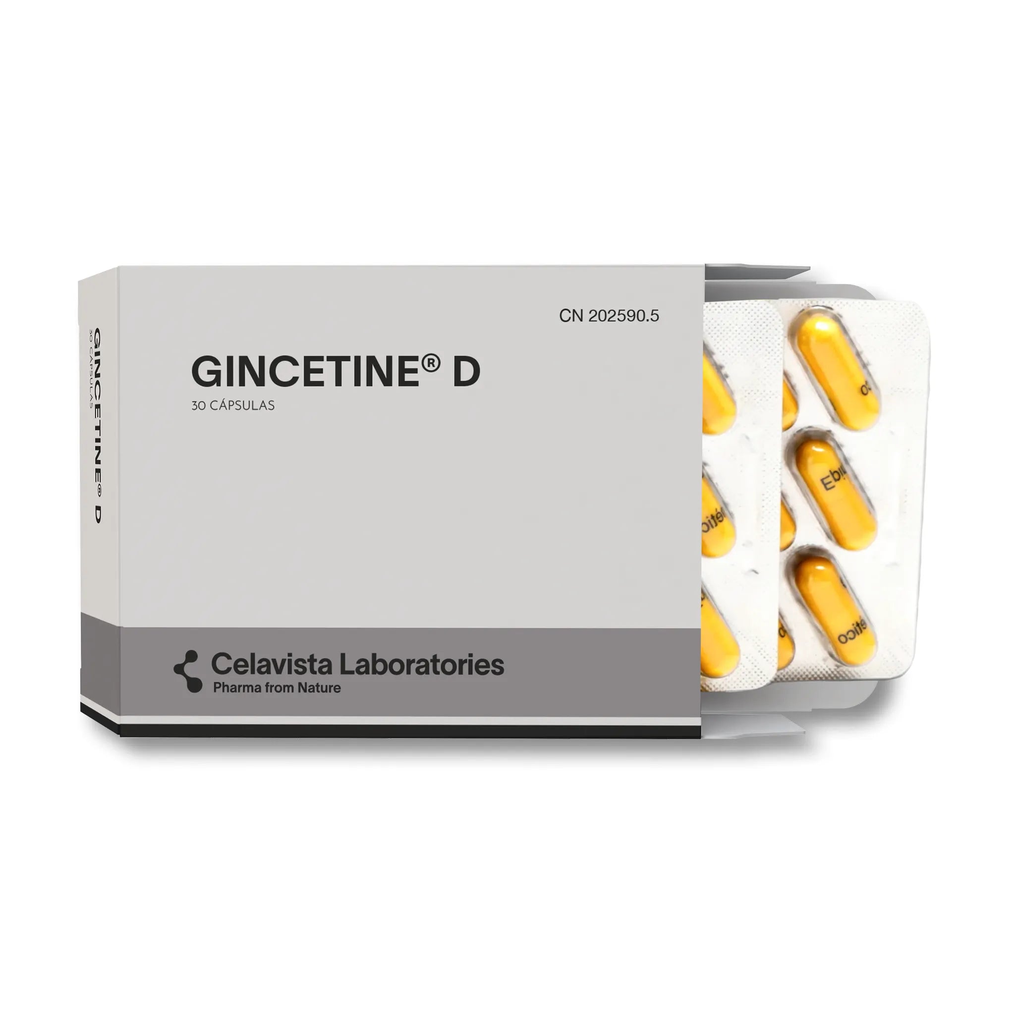 Gincetine D Celavista - Adaptógeno natural rendimiento cognitivo físico